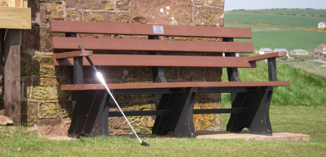 Alec MacCaig's Memorial Seat - St Bees Golf Club